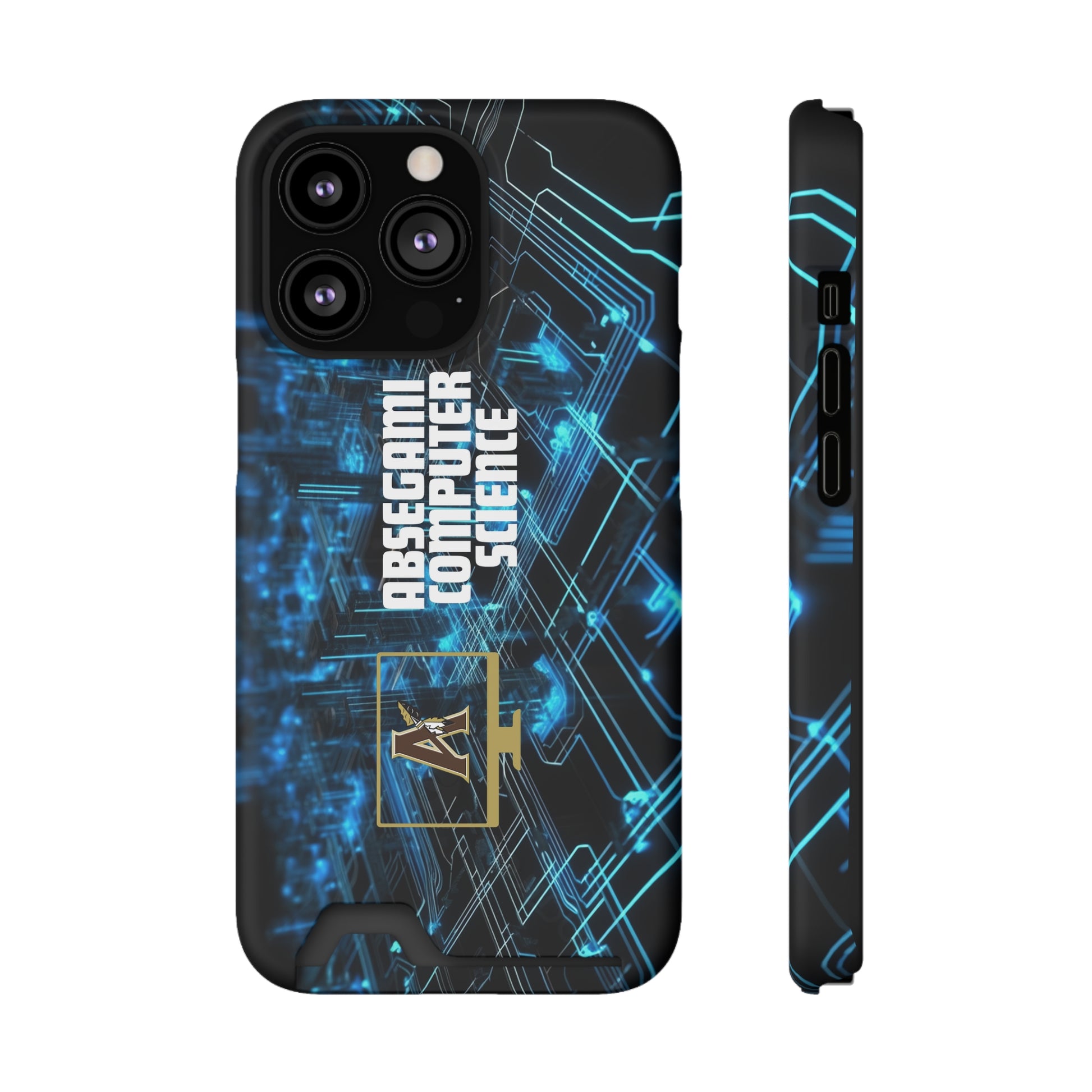 Absegami CompSci Phone Case With Card Holder