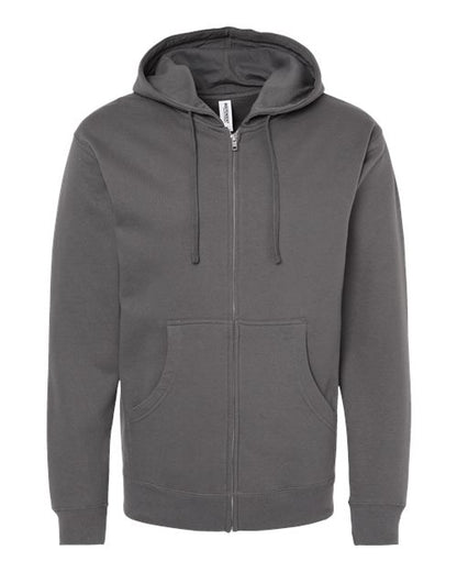 Unisex Midweight Full-Zip Hooded Sweatshirt