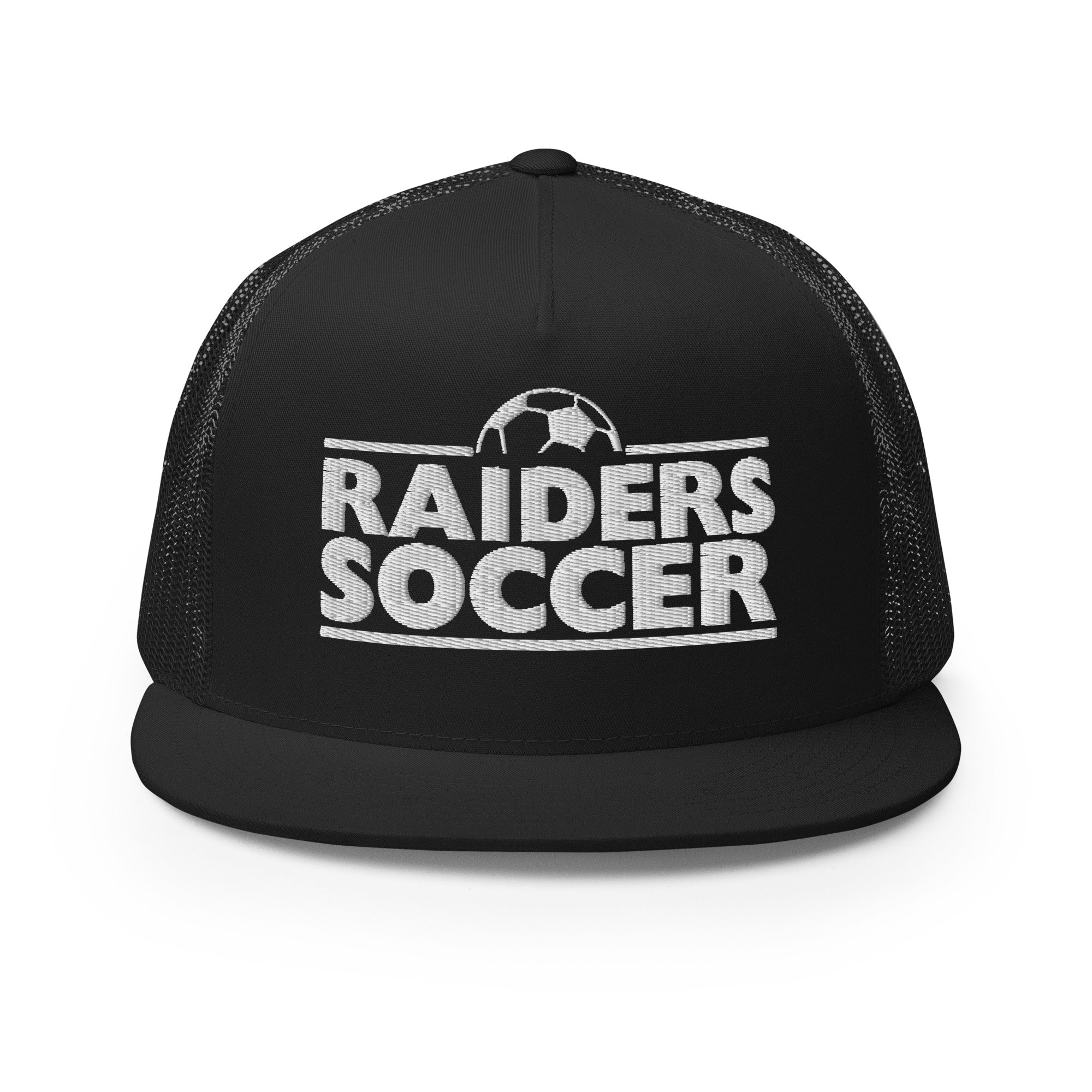 OC Raiders Soccer Trucker Cap White Logo