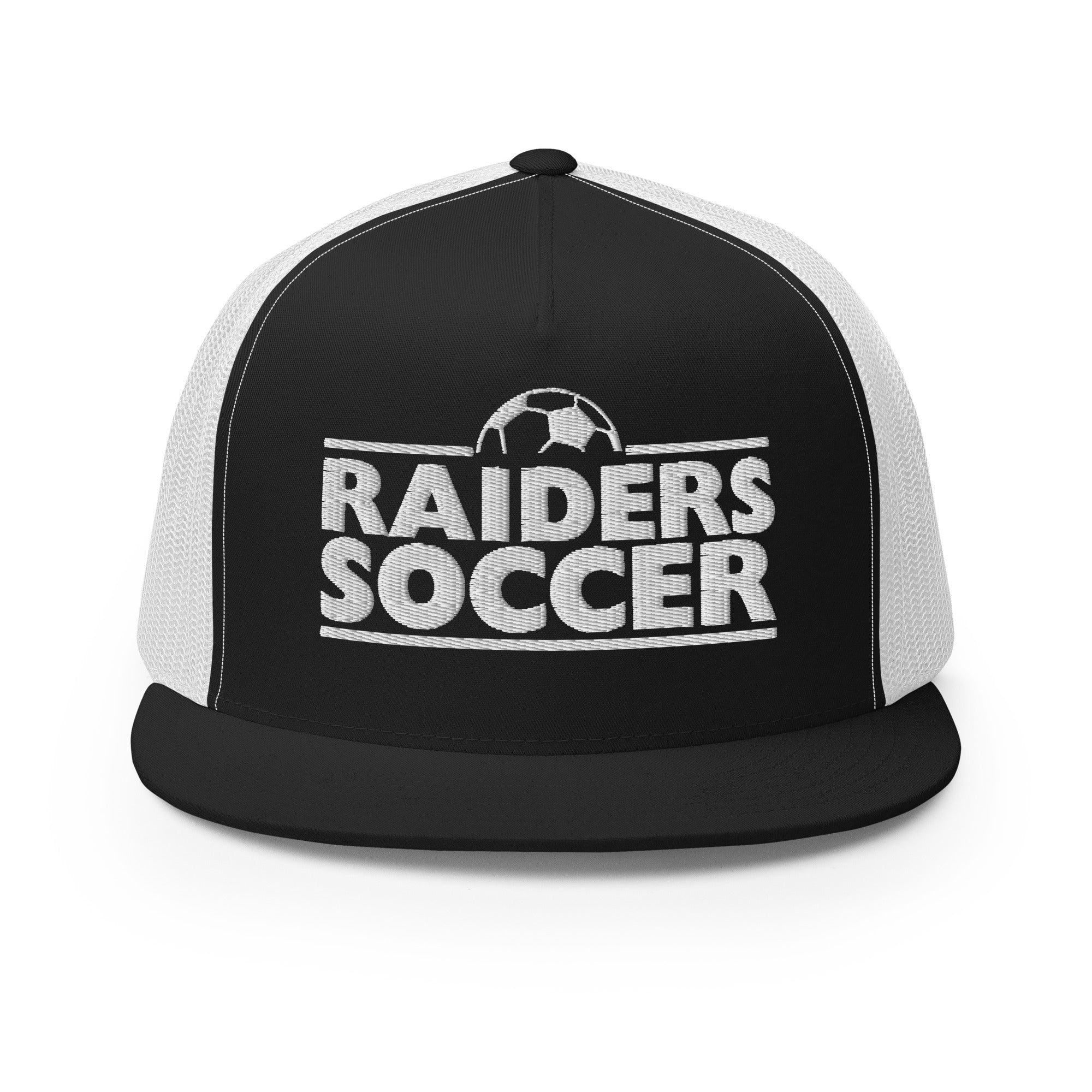 OC Raiders Soccer Trucker Cap White Logo