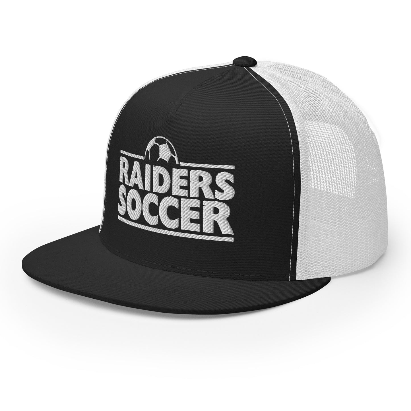 OC Raiders Soccer Trucker Cap (White Logo)