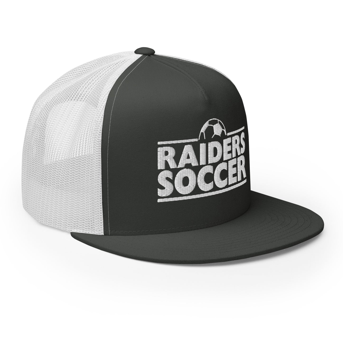 OC Raiders Soccer Trucker Cap (White Logo)