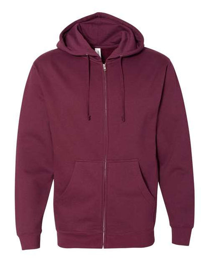 Unisex Midweight Full-Zip Hooded Sweatshirt