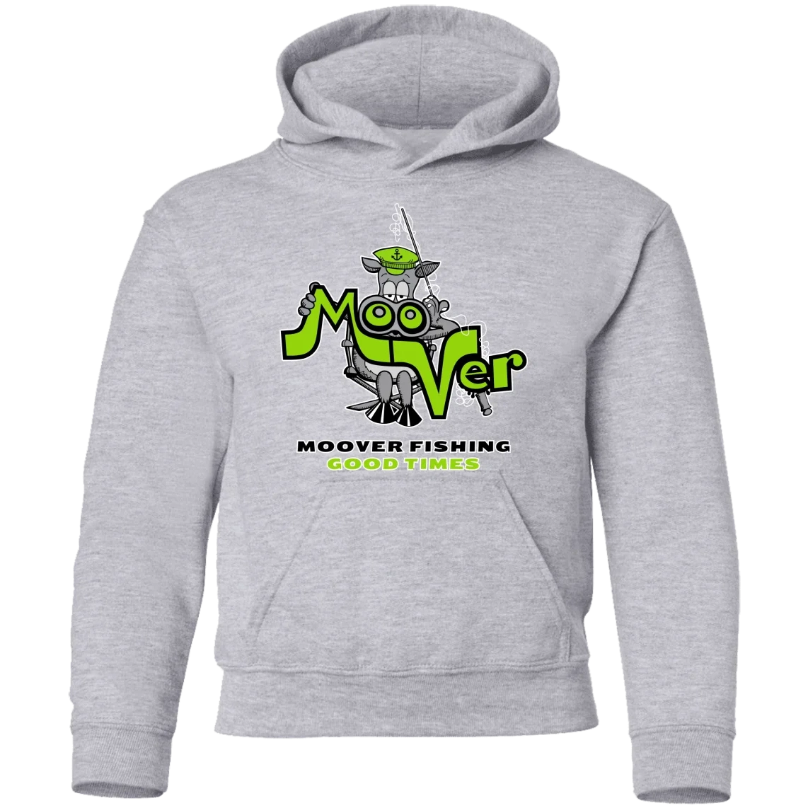 Moover Fishing Youth LS Tees and Hoodies