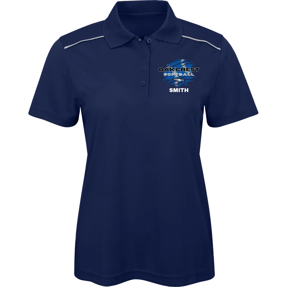 Oakcrest Softball Ladies Polos