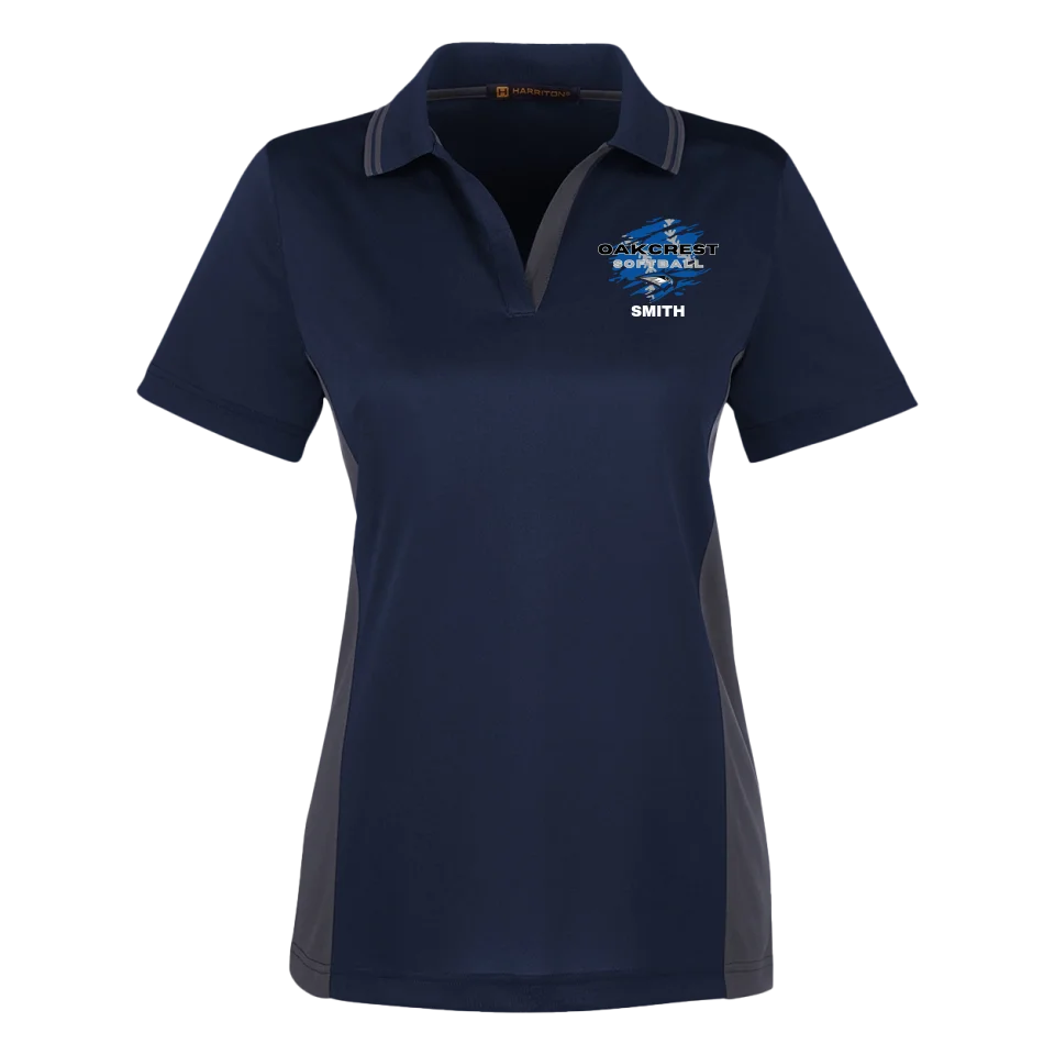 Oakcrest Softball Ladies Polos