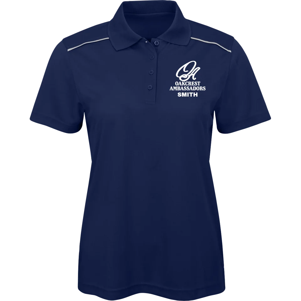 Oakcrest  Ambassadors Ladies Polos