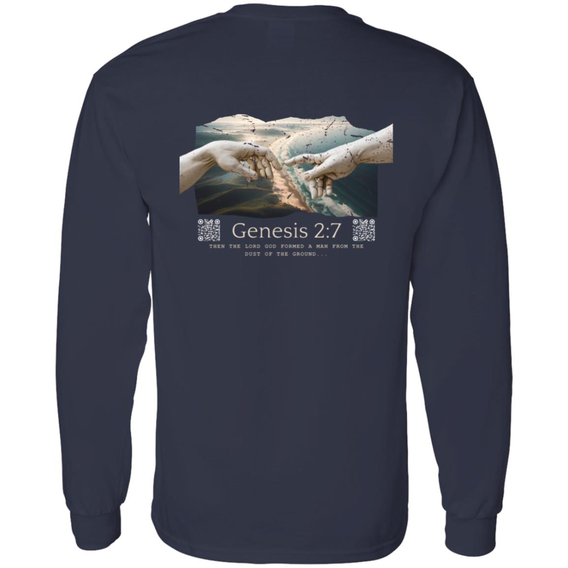 Divine Creation Long Sleeve Tee - FaithLinks