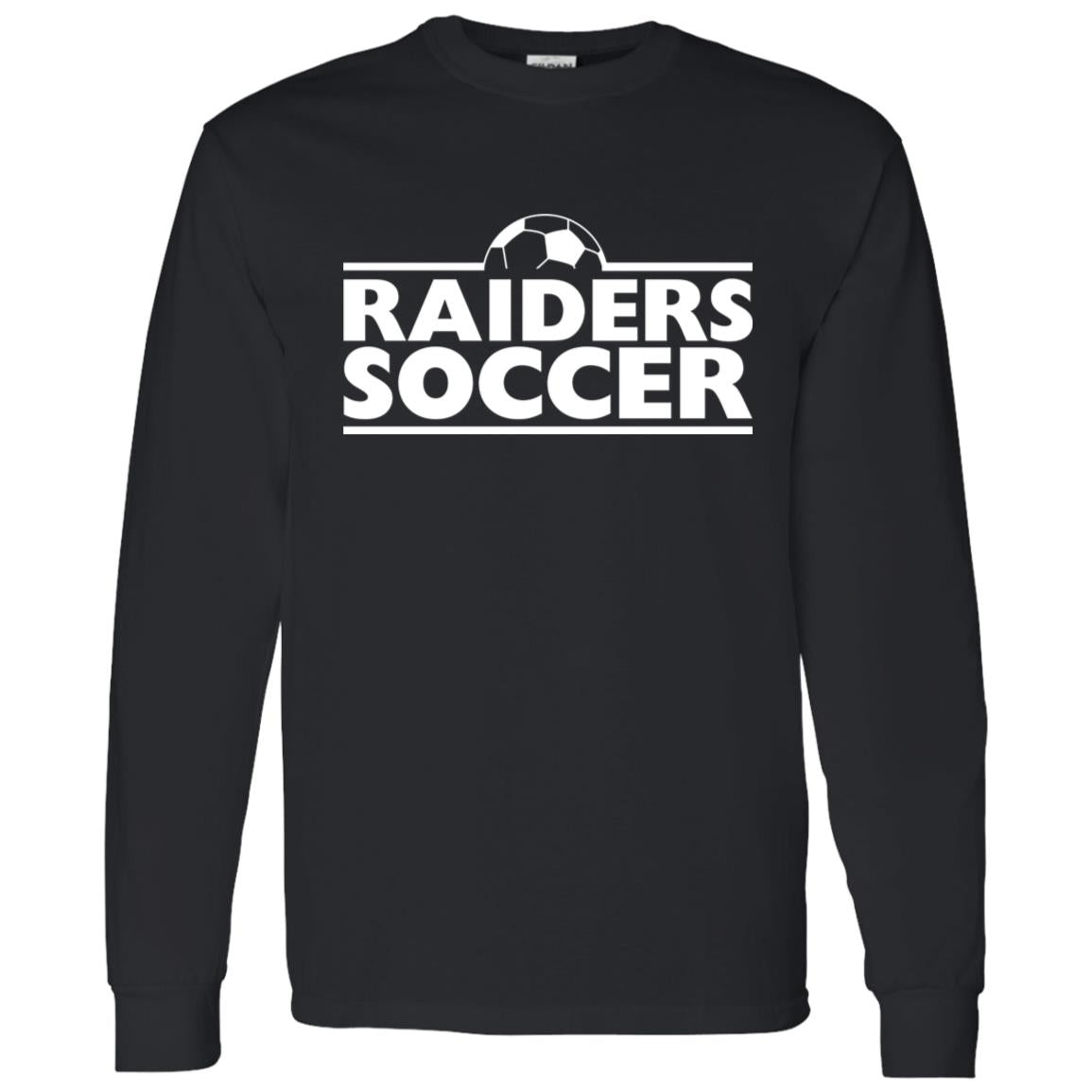 OC Raiders Soccer Long Sleeves (White Logo)