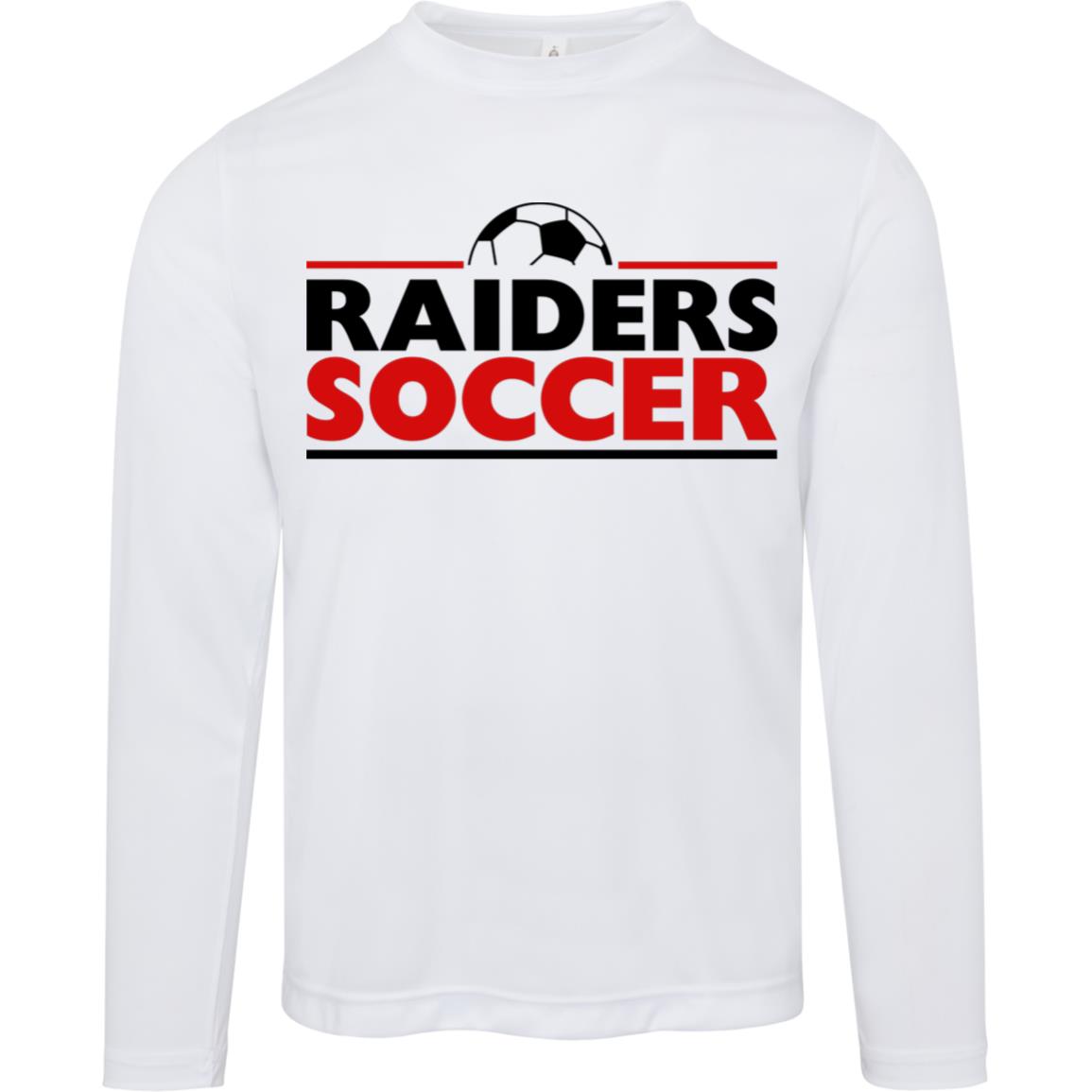 OC Raiders Soccer Long Sleeves Red & Black Logo