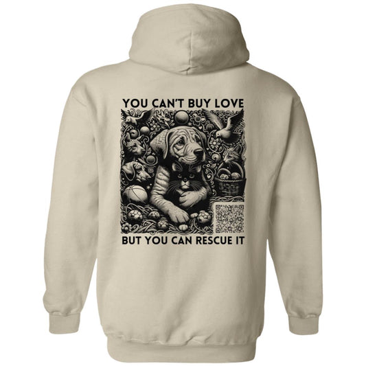 Heartfelt Rescue Pullover Hoodie - HopeLinks QrClothes