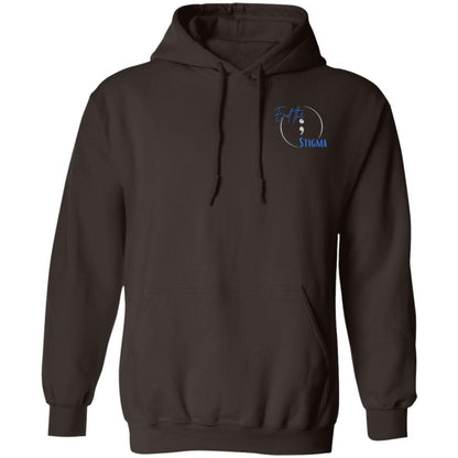 Sign of Strength Pullover Hoodie - HopeLinks QrClothes