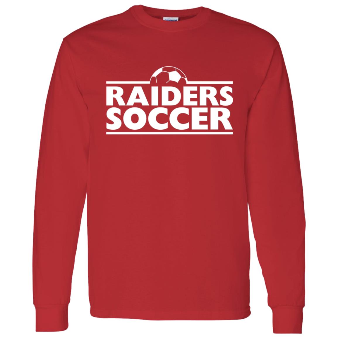 OC Raiders Soccer Long Sleeves (White Logo)