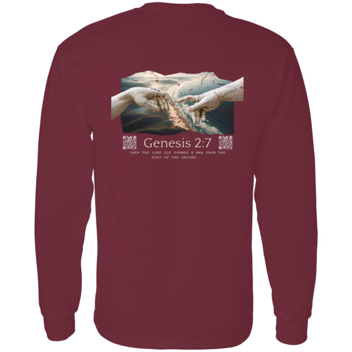 Divine Creation Long Sleeve Tee - FaithLinks