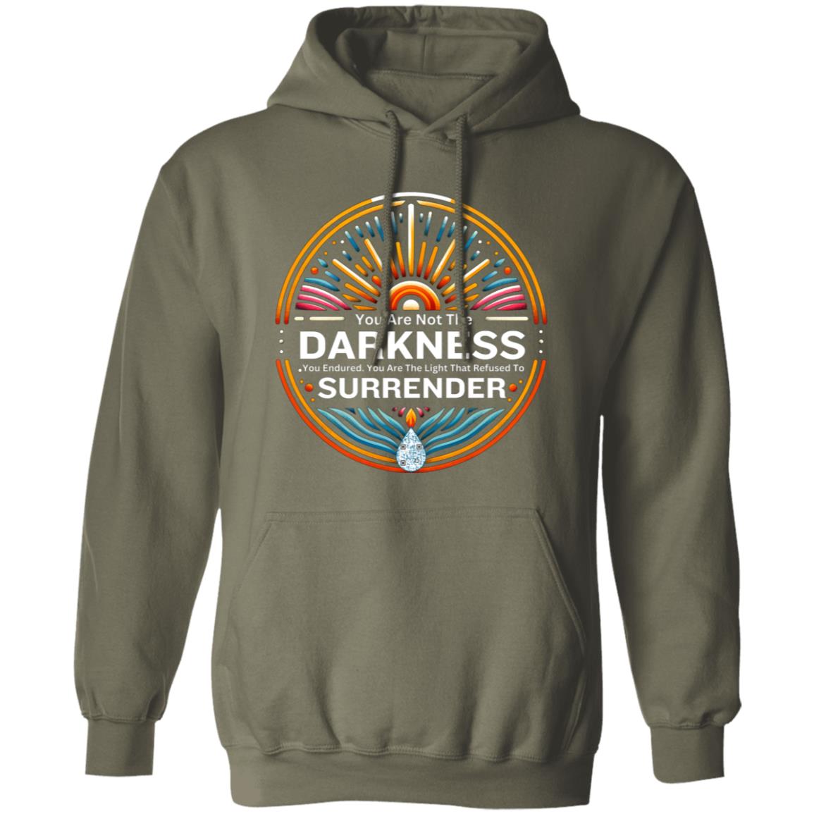 Resilient Light  Pullover Hoodie - Domestic/Sexual Violence