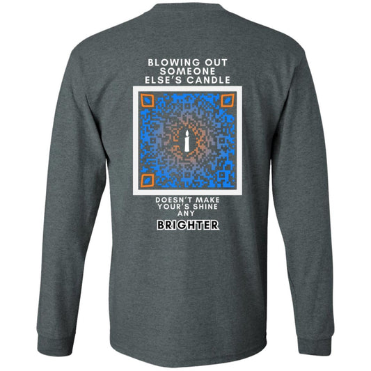 Candlelight Compassion Longsleeve Tee - HopeLinks QrClothes