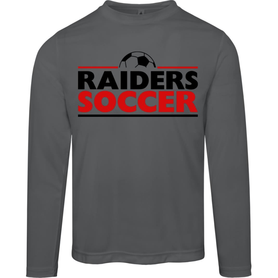 OC Raiders Soccer Long Sleeves Red & Black Logo