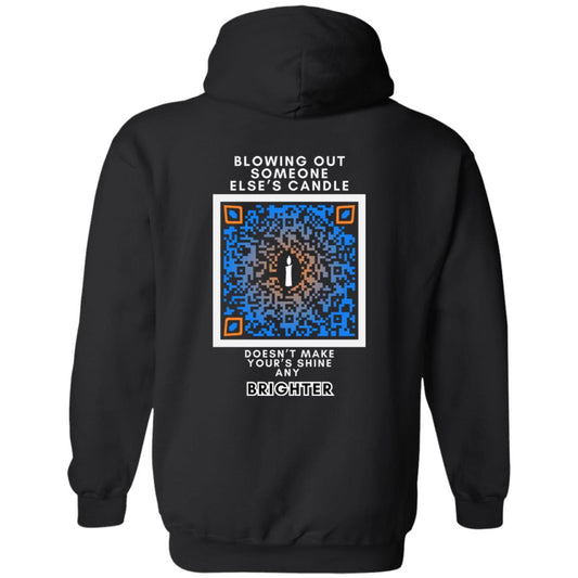 Candlelight Compassion Pullover Hoodie - HopeLinks QrClothes