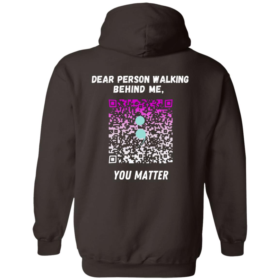 You Matter Pullover Hoodie - HopeLinks QrClothes