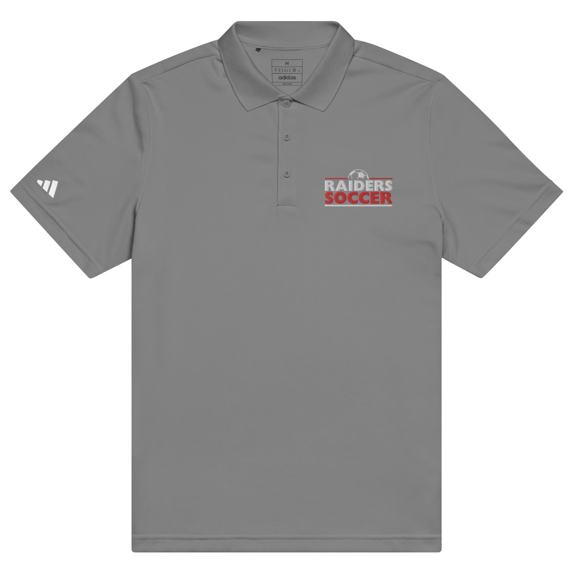 OC Raiders Soccer Embroidered Adidas Sport Polo