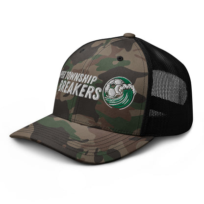 UT Breakers Camouflage trucker hat