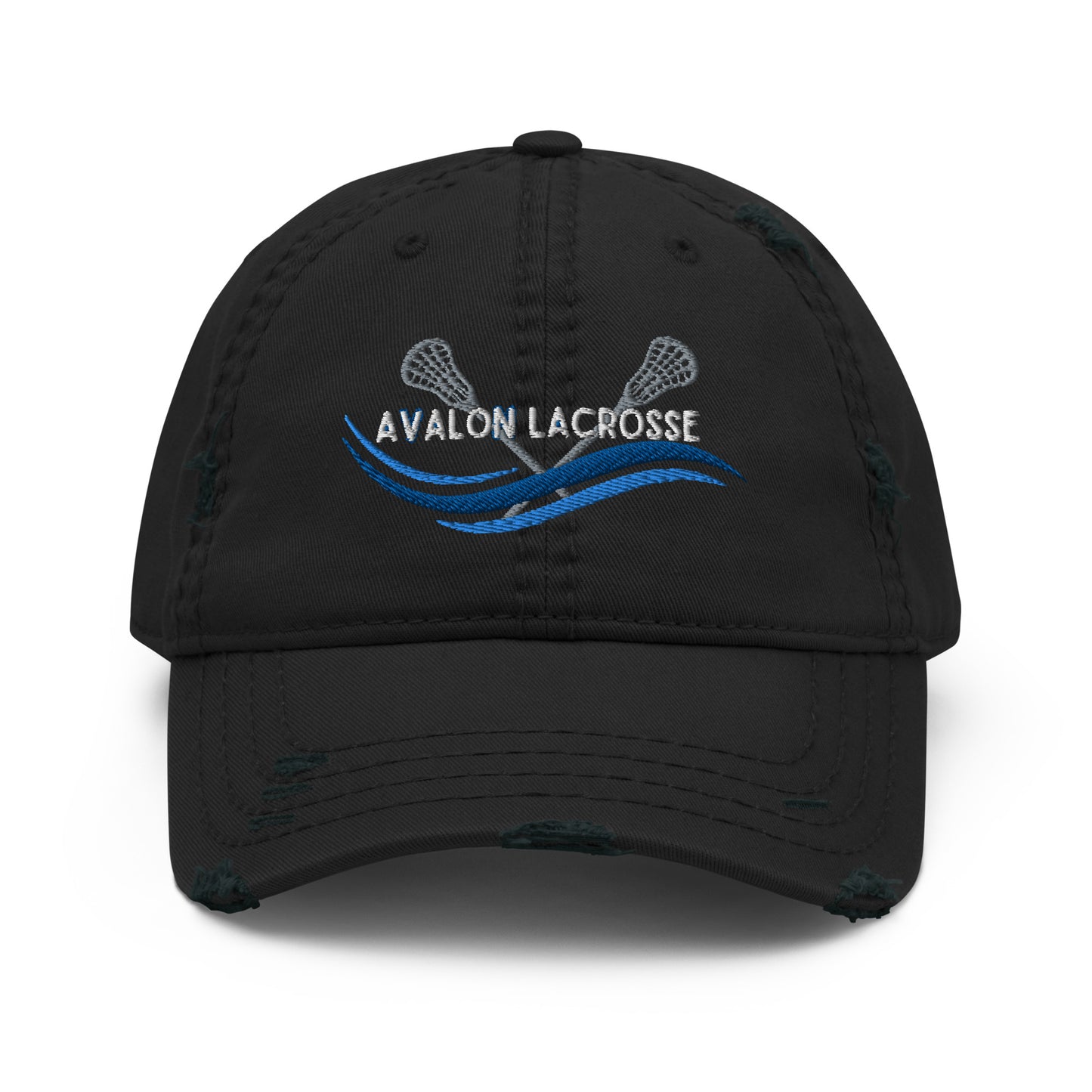 Avalon Lacrosse Distressed Dad Hat