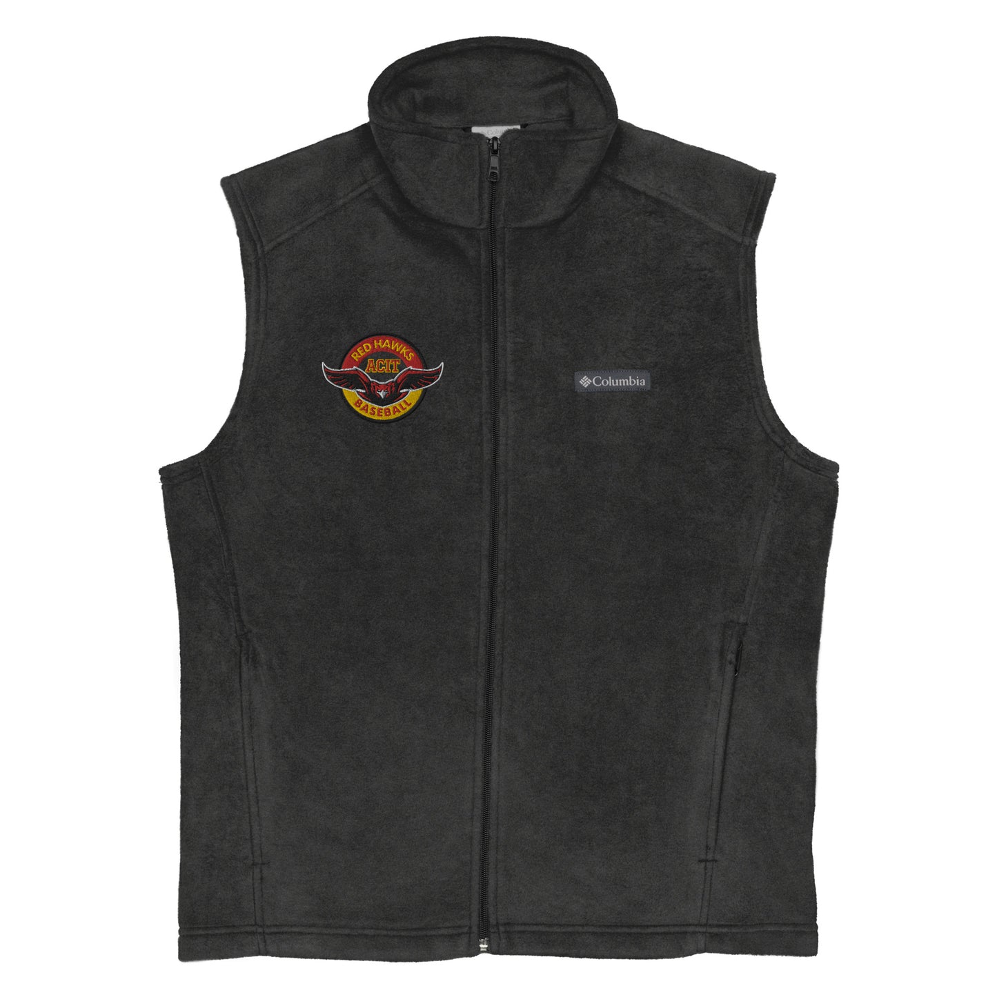 ACIT Baseball Embroidered Men’s Columbia fleece vest