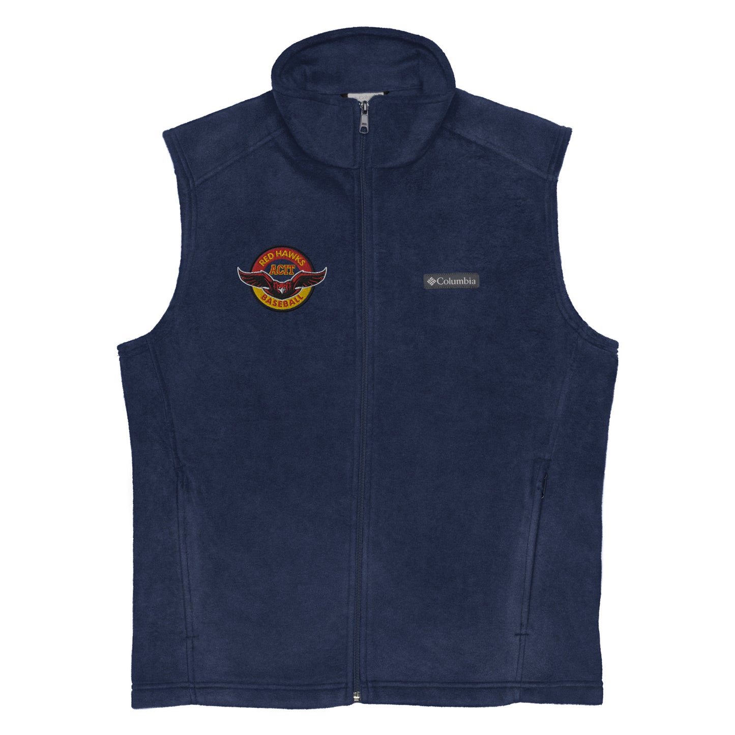 ACIT Baseball Embroidered Men’s Columbia fleece vest