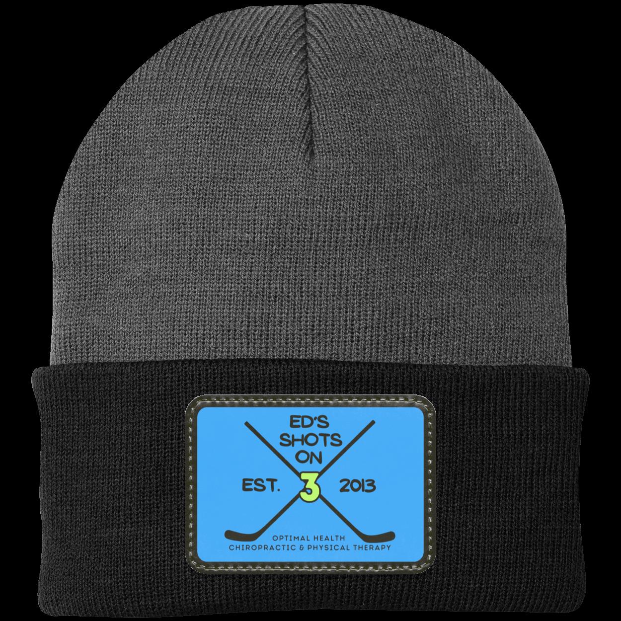 Ed's Shots on 3 Knit Cap - Patch