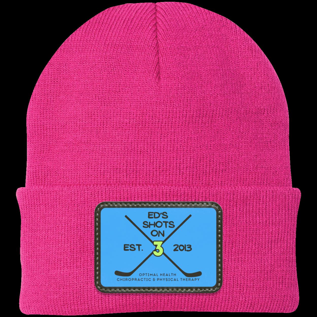 Ed's Shots on 3 Knit Cap - Patch