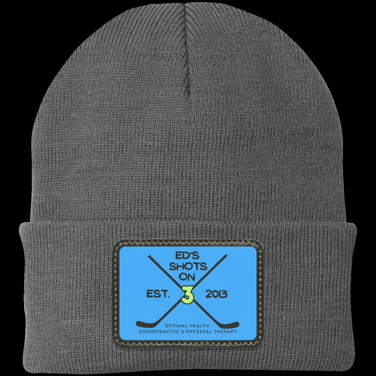 Ed's Shots on 3 Knit Cap - Patch