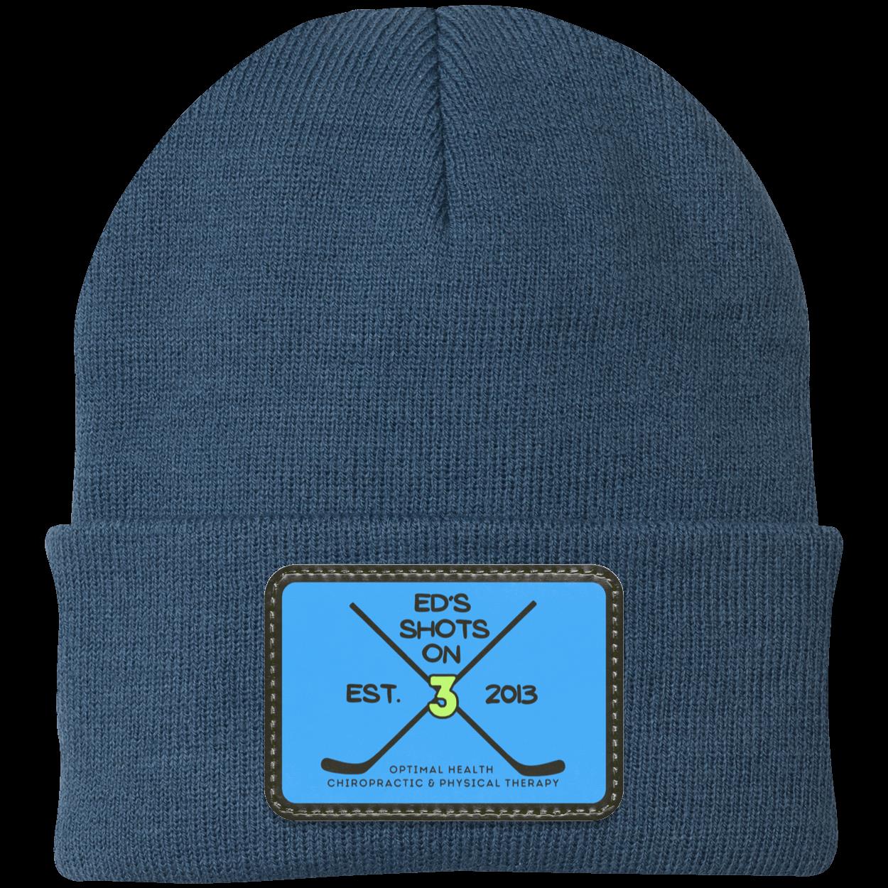 Ed's Shots on 3 Knit Cap - Patch