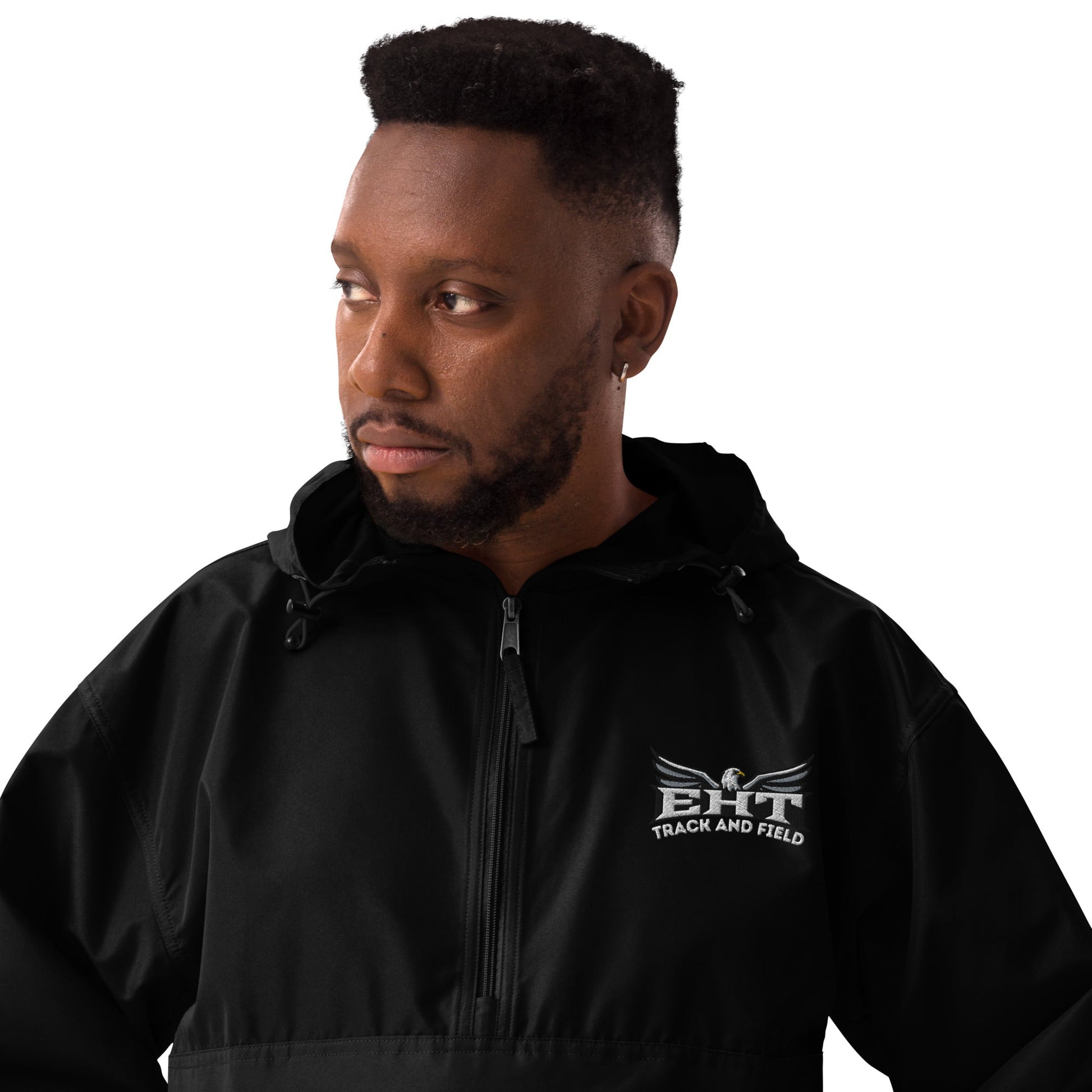 EHT Track & Field Embroidered Champion Packable Jacket