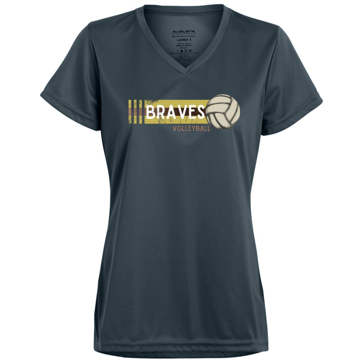 Gami V-Ball Ladies’ Moisture-Wicking V-Neck Tee