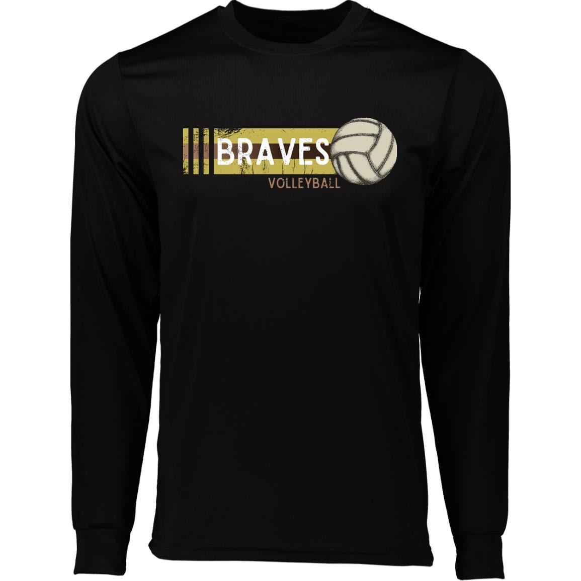 Gami V-Ball Long Sleeve Moisture-Wicking Tee