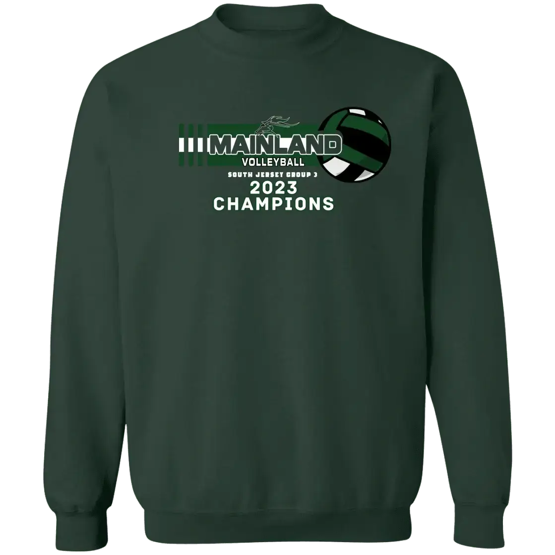 Mainland Volleyball Crewnecks - Shore Break Designs - Customizer