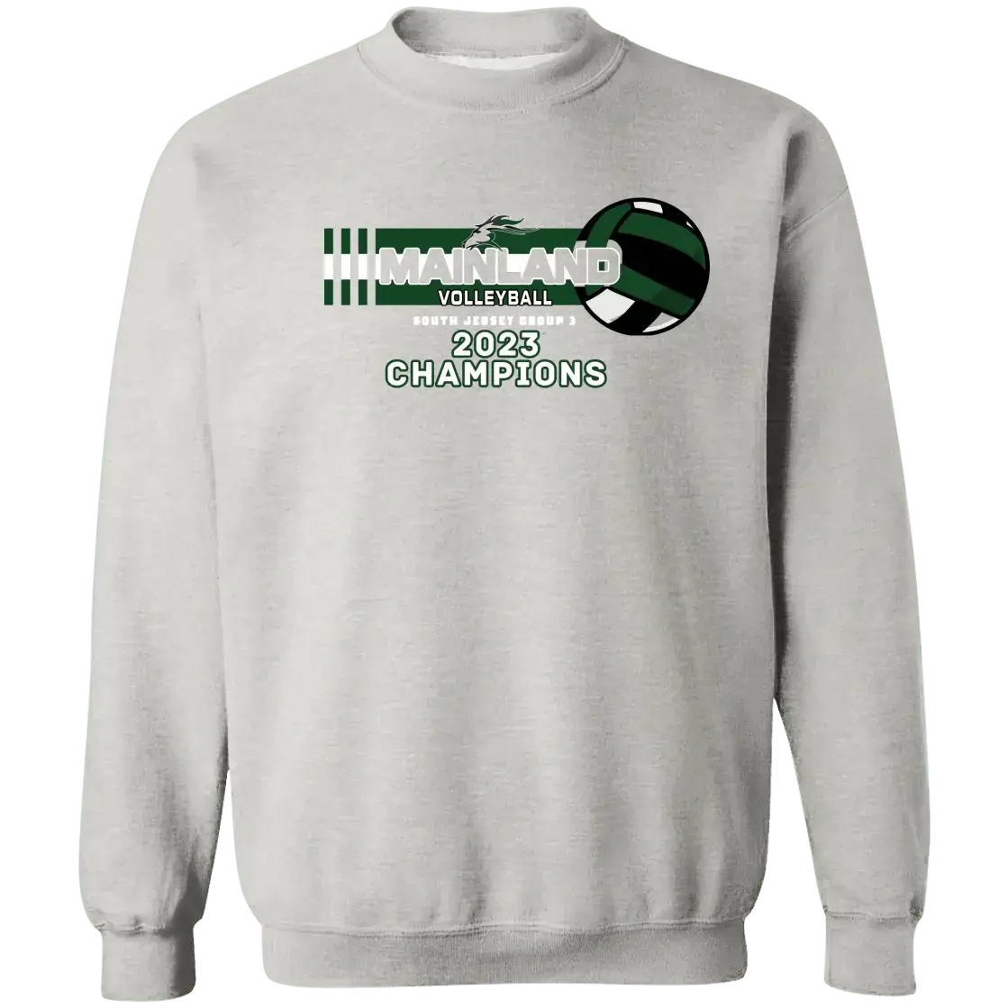 Mainland Volleyball Crewnecks - Shore Break Designs - Customizer