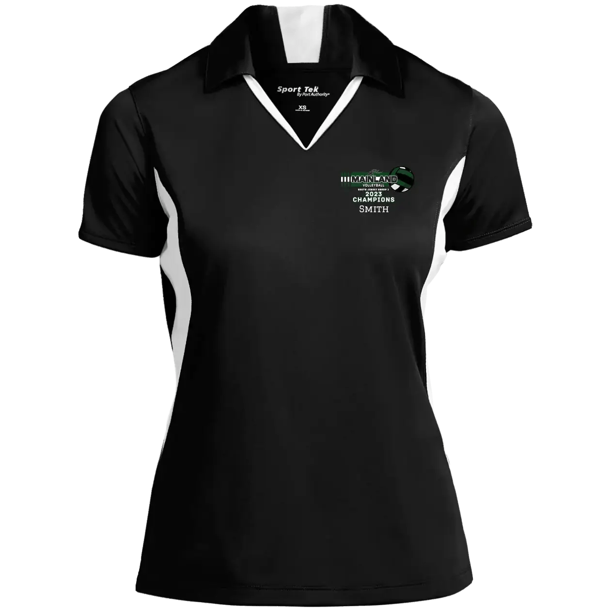 Mainland Volleyball Ladies Polos - Shore Break Designs - Customizer