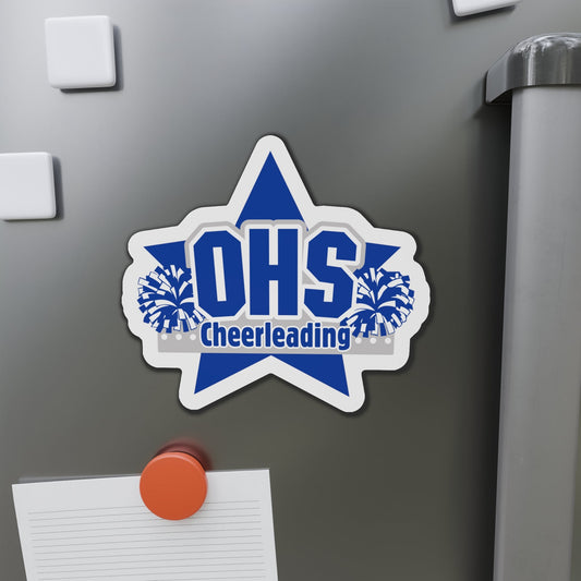 OHS Cheer Die-Cut Magnets