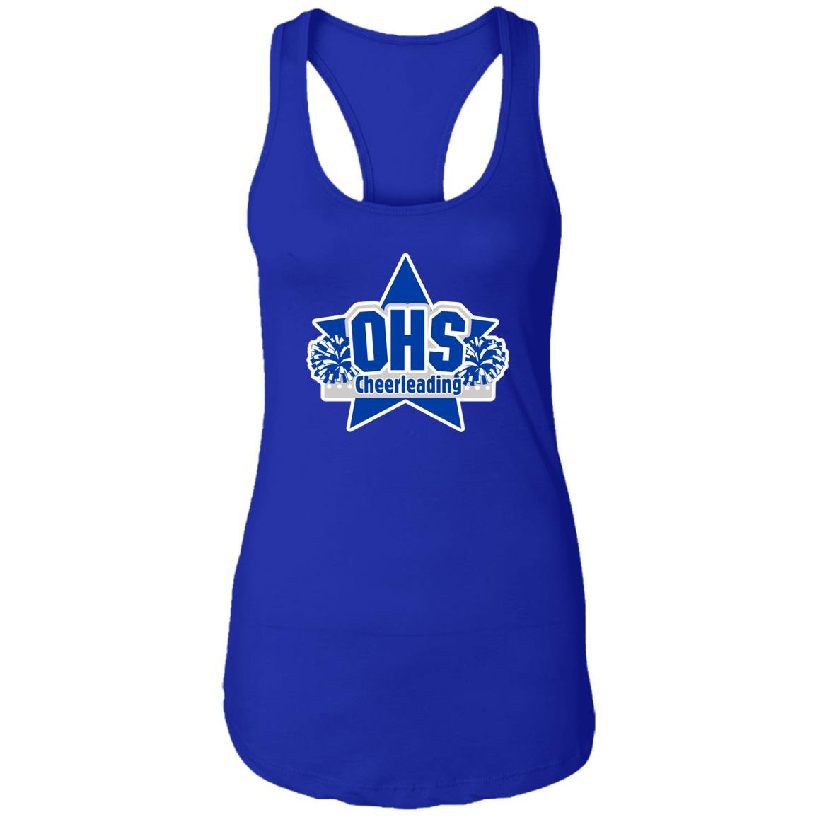 OHS Cheer Ladies Ideal Racerback Tank