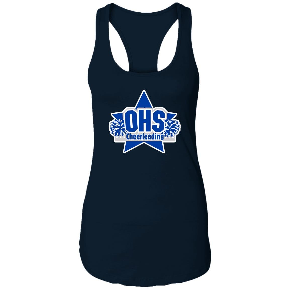 OHS Cheer Ladies Ideal Racerback Tank