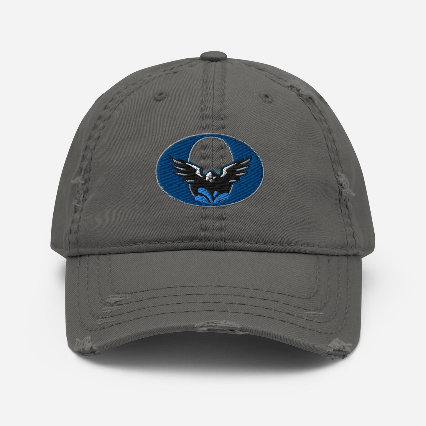 OHS Swimming Distressed Dad Hat - Shore Break Designs -